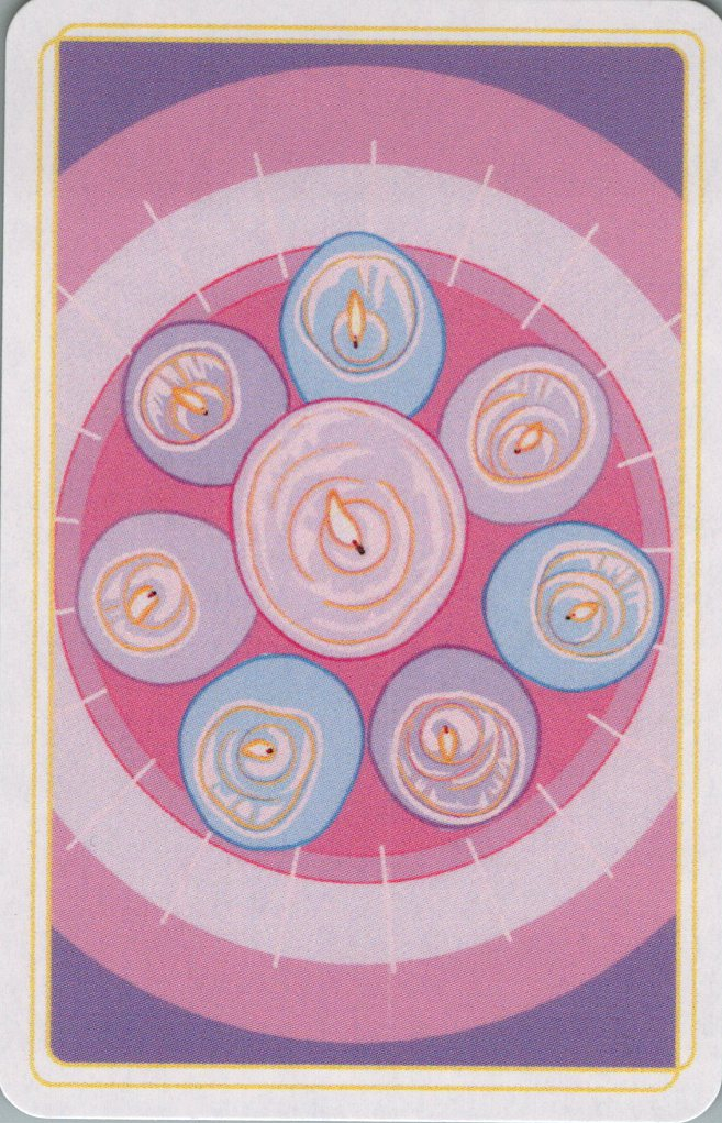 Hope deck candles